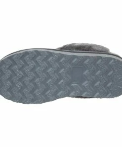 Jeetish Smith's Women's Genuine Plush Australian Shearling & Suede Mule Slippers -Deals Slowpitch Softball Bats Store WSM30020 Grey 5