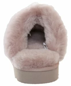 Jeetish Smith's Women's Genuine Plush Australian Shearling & Suede Mule Slippers -Deals Slowpitch Softball Bats Store WSM30020 Mauve 3
