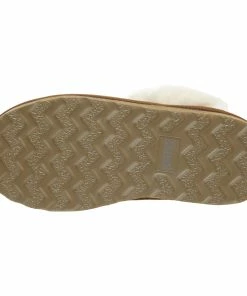 Jeetish Smith's Women's Genuine Plush Australian Shearling & Suede Mule Slippers -Deals Slowpitch Softball Bats Store WSM30020 Tan 5