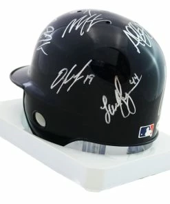 Sports-Autographs Houston Astros 2015 Team Signed Autographed Mini Batting Helmet Authenticated Ink COA -Deals Slowpitch Softball Bats Store astros15miniai1c 1024x1024