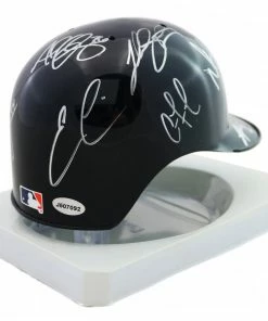 Sports-Autographs Houston Astros 2015 Team Signed Autographed Mini Batting Helmet Authenticated Ink COA -Deals Slowpitch Softball Bats Store astros15miniai1d 1024x1024