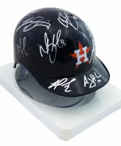 Sports-Autographs Houston Astros 2015 Team Signed Autographed Mini Batting Helmet Authenticated Ink COA -Deals Slowpitch Softball Bats Store astros15miniai1e 1024x1024