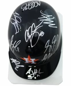 Sports-Autographs Houston Astros 2015 Team Signed Autographed Mini Batting Helmet Authenticated Ink COA -Deals Slowpitch Softball Bats Store astros15miniai1f 1024x1024