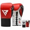 RDX FC2 Pro Leather Boxing Gloves