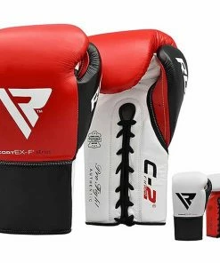 RDX FC2 Pro Leather Boxing Gloves