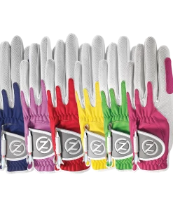 Zero Friction Ladies Synthetic Performance 6Pk Golf Glove