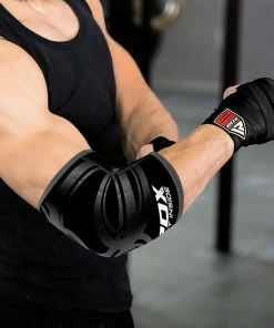 RDX Neoprene Elbow Compression Sleeve -Deals Slowpitch Softball Bats Store e1 elbow sleeve black small 2