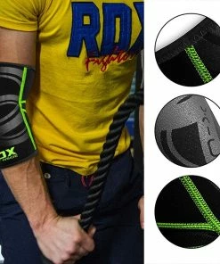 RDX Neoprene Elbow Compression Sleeve -Deals Slowpitch Softball Bats Store e1 elbow sleeve green 2