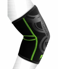 RDX Neoprene Elbow Compression Sleeve -Deals Slowpitch Softball Bats Store e1 elbow sleeve green 4