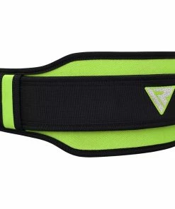 RDX Neoprene Double Weightlifting Belt -Deals Slowpitch Softball Bats Store green grey 8d back support weight lifting belt 5