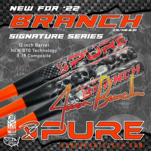 Clearance – 2022 PURE Sports Jason Branch Signature 2PC 12″ USSSA Slowpitch Softball Bat 1 Clearance – 2022 PURE Sports Jason Branch Signature 2PC 12″ USSSA Slowpitch Softball Bat