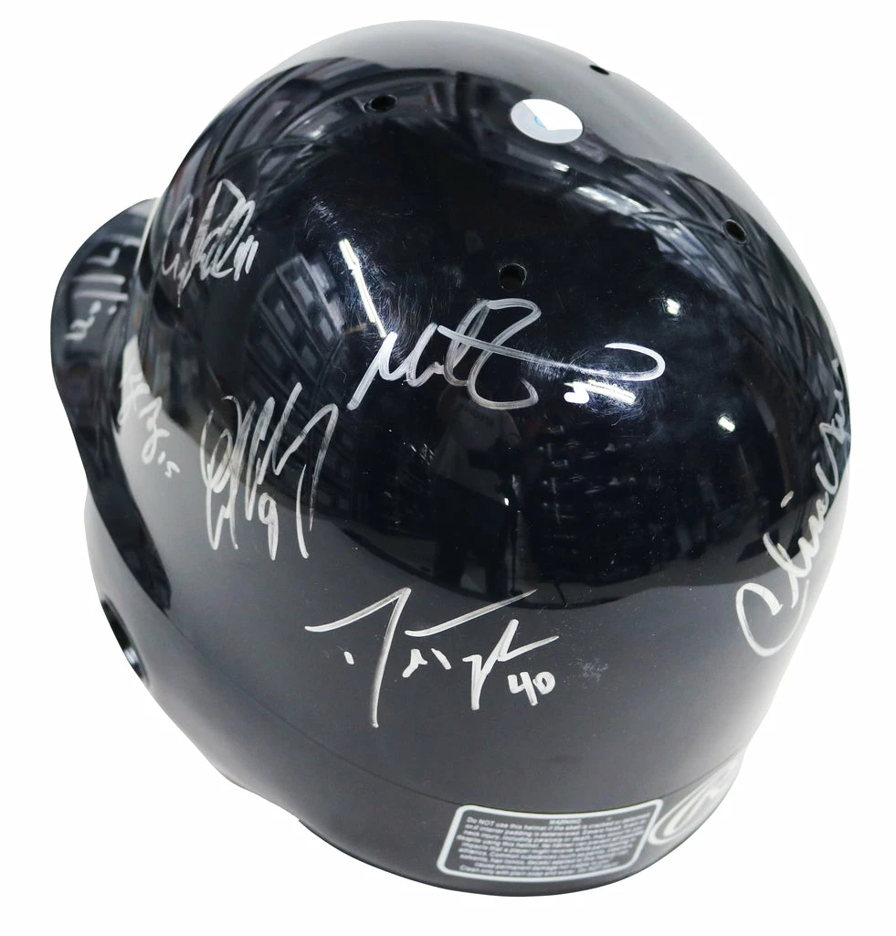 Sports-Autographs Seattle Mariners 2014 Signed Autographed MLB Replica Batting Helmet - Kyle Seager 3 Sports-Autographs Seattle Mariners 2014 Signed Autographed MLB Replica Batting Helmet - Kyle Seager - Image 3