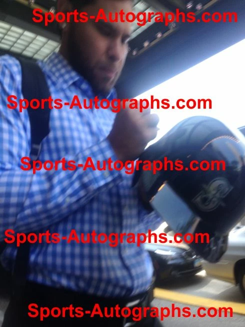 Sports-Autographs Seattle Mariners 2014 Signed Autographed MLB Replica Batting Helmet - Kyle Seager 9 Sports-Autographs Seattle Mariners 2014 Signed Autographed MLB Replica Batting Helmet - Kyle Seager - Image 9