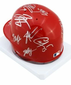 Sports-Autographs Cincinnati Reds 2013 Team Signed Autographed Mini Batting Helmet Authenticated Ink COA Votto Chapman 10 Sports-Autographs Cincinnati Reds 2013 Team Signed Autographed Mini Batting Helmet Authenticated Ink COA Votto Chapman -Deals Slowpitch Softball Bats Store reds13miniai1d 1024x1024