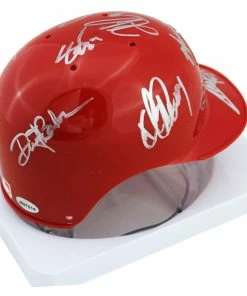 Sports-Autographs Cincinnati Reds 2013 Team Signed Autographed Mini Batting Helmet Authenticated Ink COA Votto Chapman 11 Sports-Autographs Cincinnati Reds 2013 Team Signed Autographed Mini Batting Helmet Authenticated Ink COA Votto Chapman -Deals Slowpitch Softball Bats Store reds13miniai1e 1024x1024