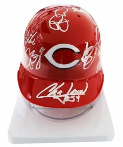 Sports-Autographs Cincinnati Reds 2015 Team Signed Autographed Mini Batting Helmet Authenticated Ink COA Votto Chapman -Deals Slowpitch Softball Bats Store reds15teamminiai1e 1024x1024