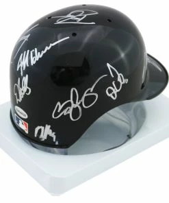 Sports-Autographs Colorado Rockies 2013-16 Team Signed Autographed Mini Batting Helmet Authenticated Ink COA Arenado -Deals Slowpitch Softball Bats Store rockies16miniai1c 1024x1024