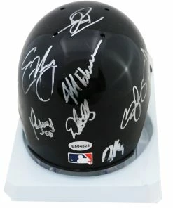 Sports-Autographs Colorado Rockies 2013-16 Team Signed Autographed Mini Batting Helmet Authenticated Ink COA Arenado -Deals Slowpitch Softball Bats Store rockies16miniai1d 1024x1024