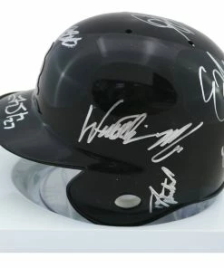 Sports-Autographs Colorado Rockies 2013-16 Team Signed Autographed Mini Batting Helmet Authenticated Ink COA Arenado -Deals Slowpitch Softball Bats Store rockies16miniai1e 1024x1024