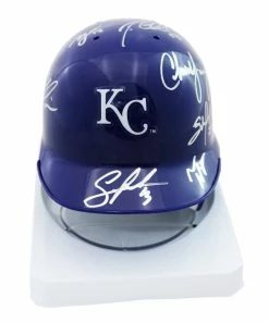 Sports-Autographs Kansas City Royals 2015 World Series Champions Team Signed Autographed Mini Batting Helmet Authenticated Ink COA Perez Hosmer Cain 10 Sports-Autographs Kansas City Royals 2015 World Series Champions Team Signed Autographed Mini Batting Helmet Authenticated Ink COA Perez Hosmer Cain -Deals Slowpitch Softball Bats Store royals15minihelmetai4e 1024x1024