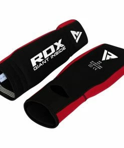 RDX Neoprene Instep Shin Guards With Open Heel -Deals Slowpitch Softball Bats Store t6 shin instep guards red 7