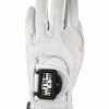 Zero Friction Men's Distance Pro GPS Golf Glove, White
