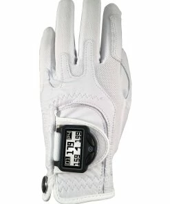 Zero Friction Men's Distance Pro GPS Golf Glove, White