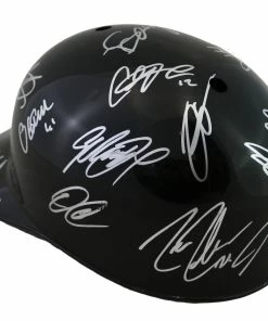 Sports-Autographs Chicago White Sox 2015-16 Team Signed Autographed Souvenir Full Size Batting Helmet Authenticated Ink COA Jose Abreu -Deals Slowpitch Softball Bats Store whitesox16helmetai16d 1024x1024