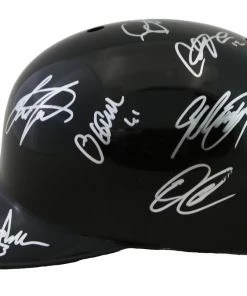 Sports-Autographs Chicago White Sox 2015-16 Team Signed Autographed Souvenir Full Size Batting Helmet Authenticated Ink COA Jose Abreu -Deals Slowpitch Softball Bats Store whitesox16helmetai16e 1024x1024