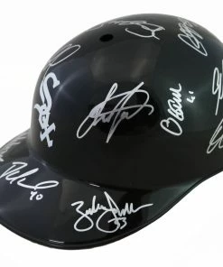 Sports-Autographs Chicago White Sox 2015-16 Team Signed Autographed Souvenir Full Size Batting Helmet Authenticated Ink COA Jose Abreu -Deals Slowpitch Softball Bats Store whitesox16helmetai16f 1024x1024