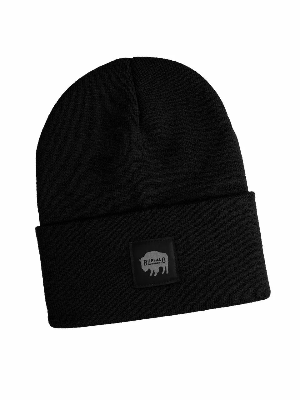 Buffalo Outdoors Knit Work Hat W/ Reflective Patch 1 Buffalo Outdoors Knit Work Hat W/ Reflective Patch